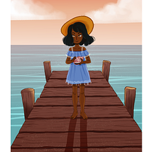 Sunset. Traditional illustration, and Digital Illustration project by Gabbi Mo - 09.03.2018