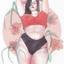 A real woman is whatever the hell she wants to be. Un progetto di Illustrazione tradizionale di Amalia Torres - 03.11.2018