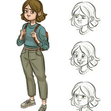 Character design. Animation, 2D Animation, and Character Design project by Bea Estévez Álvarez - 11.03.2018