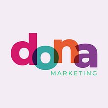 Logotipo y Web para Dona Marketing. Br, ing, Identit, Design, Logo Design, Graphic Design, and Web Design project by xisca camps munar - 09.01.2018