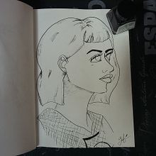 Mujeres tinta china. Un proyecto de Ilustración tradicional de Gabriela Fronteck - 05.11.2018