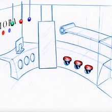 Estudio interior zapaterias Zamora.  Miquel Pizarro aparadorisme.. Un proyecto de Bocetado, Br, ing e Identidad, Creatividad, Dibujo artístico y Diseño industrial de miquel pizarro cardeñosa - 15.05.2009
