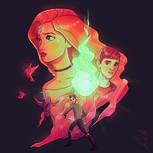 Tales of the Crater. Digital Illustration project by Miguel Ángel González López de Villalta - 11.05.2018