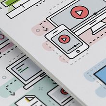 Very pretty flat icons. Br, ing, Identit, Graphic Design, and Vector Illustration project by Iván Prieto Garrido - 11.05.2018