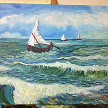 Maralto. Fine Arts, and Painting project by Ana María Gaviria Poveda - 11.06.2018