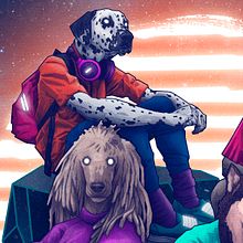 YOUNGDOGS. Traditional illustration project by Dani Blázquez - 11.06.2018