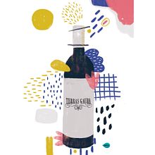 Carteles Terras Gauda. Un proyecto de Br, ing e Identidad e Ilustración digital de vireta - 10.09.2017