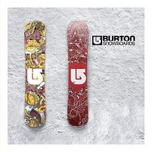 tablas burton snow. Un progetto di Design, Graphic design, Illustrazione tradizionale e Illustrazione digitale di Cristian Piñero Vera - 06.11.2018
