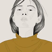 PRACTICAS DE RETRATO DIGITAL 2 . Un proyecto de Gestión del Portafolio, Ilustración tradicional e Ilustración digital de Sara Vega - 06.11.2018