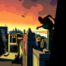 Spiderman Cover. Un proyecto de Cómic, Ilustración tradicional e Ilustración digital de Adrian Duchemin - 13.10.2018