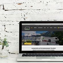 Diseño Web Wordpress - Alquiler Vehículos . Design web de Patricia Corral - 06.01.2017