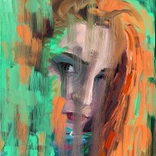 Eugenia. Fine Arts, Artistic Drawing, Portrait Drawing, Realistic Drawing, Traditional illustration, and Digital Illustration project by Hitalo Guzman - 11.07.2018