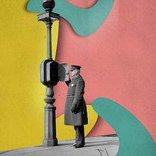 Baile colorido. Collage project by Raúl Covisa Romero - 10.18.2018