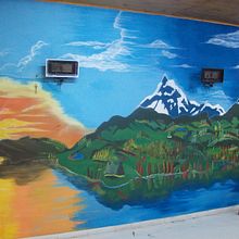 Murales. Calligraph, Creativit, Drawing, Artistic Drawing, Design, Interior Design, Traditional illustration, Lettering, and Painting project by Juan Bihary Pérez - 11.07.2013