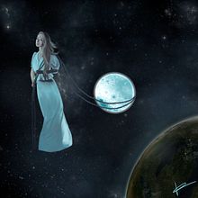 Luna Ein Projekt aus dem Bereich Digitale Illustration von Marina Domínguez Jiménez - 16.09.2018