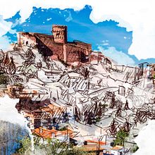 "Castellón destino de bodas" campaña publicitaria ficticia. Un projet de Design graphique, Événements, Illustration traditionnelle , et Publicité de Anna Mingarro Mezquita - 20.05.2016