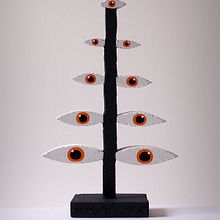 The Tree of Eyes. Fine Arts, Sculpture, and Painting project by Mickael Brana - 11.08.2018