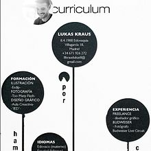 curriculum vitae. Graphic Design project by Lukas Kraus - 11.08.2018