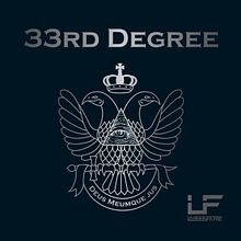 33rd Degree album cover. Design, Digital Illustration, Packaging, T, and pograph project by Jose Gonzalez - 11.08.2018