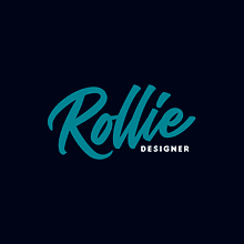 Marca Personal: Rollie Design. Calligraph, and Graphic Design project by dmenendezescobar - 11.14.2018