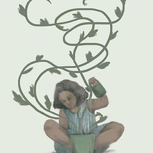 Regando . Ilustrasi tradisional proyek oleh Veruska Maceiras - 11.09.2018