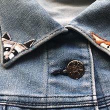 El zorro y el mapache . Bordir proyek oleh Gogo Gallegos - 11.09.2018