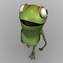 Frogger . Projekt z dziedziny 3D i Animacje 3D użytkownika Hodei Piquer Garcia - 09.11.2018