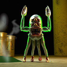 KidMostro. 3D Animation, Concept Art, and 3D Modeling project by Victor Nava - 11.09.2018