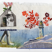 Mi Proyecto del curso: Técnicas de bordado experimental sobre papel. Un proyecto de Bellas Artes, Bordado, Collage, Costura y Creatividad de Marcella Gi - 11.11.2018
