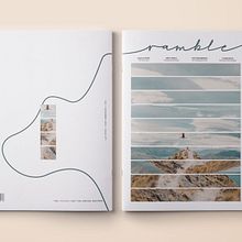 Ramble Magazine. Br, ing, Identit, Editorial Design, and Photograph project by Aitana Barredo - 09.10.2018