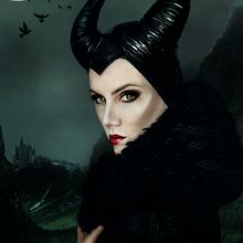 Mi Proyecto del curso: Maleficent. Graphic Design, Photograph, Portrait Photograph, and Traditional illustration project by mari Carmen Bermejo - 11.11.2018