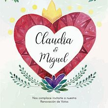 Invitación Renovación de Votos / Boda Mexicana. Traditional illustration, and Digital Illustration project by Michel Anaí Patiño Gaona - 11.11.2018