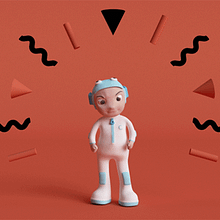 ARNI: diseño y animación de personaje. Un proyecto de Animación 3D, Animación de personajes, Diseño de personajes 3D, Modelado 3D y Videojuegos de Nerea Úbeda - 21.11.2018