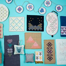 Kits Florula DIY. Bordado, e Design projeto de Elidé Rangel Soto - 12.11.2018