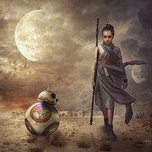 Star wars. Concept Art projeto de Maria Cinalli - 13.11.2018