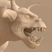 Perro Demonio para corto de Ghostbusters. 3D, 3D Animation, 3D Character Design, and 3D Modeling project by Claudio J. Sanchez - 02.03.2008