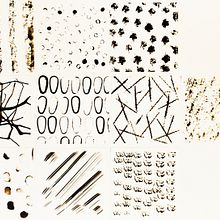 Textures treballades amb tinta xinesa . Kreativitas, Menggambar, Pencetakan & Ilustrasi tradisional proyek oleh Anna Teixidó Cubí - 11.13.2018