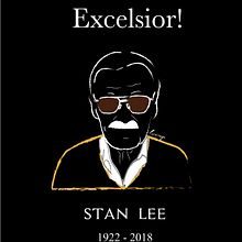 Stan Lee. Un proyecto de Dibujo, Diseño, Ilustración tradicional e Ilustración vectorial de Lucy González - 14.11.2018