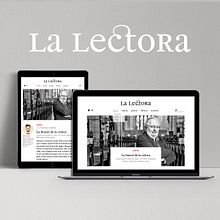 Revista La lectora. Un proyecto de Diseño, Diseño editorial, Diseño Web e Ilustración tradicional de Pack Up - 23.10.2018