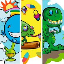 Animafiesta!. Character Design, Traditional illustration, Digital Illustration, and Vector Illustration project by Anabel Najar Colom - 04.01.2020
