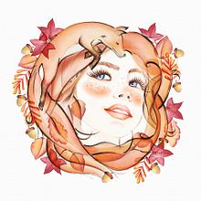 The autum secrets. Un progetto di Illustrazione tradizionale di Liliana Cely - 14.11.2018