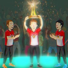 MOTION BONUS VERSUS GAMERS. Animation, and 2D Animation project by Javier Díaz Conde - 07.14.2018