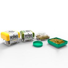 Packaging de pepinillos Pepins. Packaging projeto de Clàudia Balcells Carner - 14.11.2018