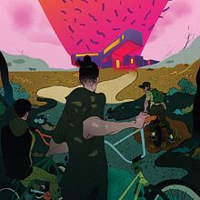 The arrival. Traditional illustration, and Digital Illustration project by Hector Grois - 11.14.2018