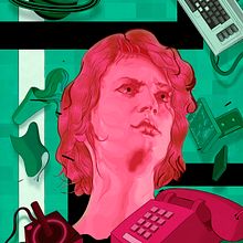 Cameron Howe. Traditional illustration, and Digital Illustration project by Hector Grois - 11.14.2018