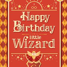 ✻ Harry Potter Card ✻. Un proyecto de Diseño, Diseño gráfico, Ilustración tradicional, Ilustración digital, Ilustración vectorial y Creatividad de Zindy López - 15.02.2018