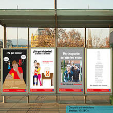 Campaña anti-Alcoholismo . Poster Design, and Graphic Design project by Angel Arturo Torres May - 11.15.2018