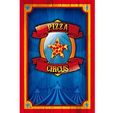 Pizza Circus Barcelona Ein Projekt aus dem Bereich Logodesign und Grafikdesign von Michele Radicia - 01.01.2017