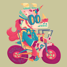 BLOCK ROCK'N BEASTS . Un progetto di Character design e Illustrazione tradizionale di Christian Michel - 15.11.2018