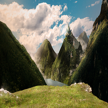 Mi Proyecto del curso: Matte Painting: creando mundos fotorrealistas. Concept Art project by Adrián Bautista Gil - 11.16.2018
